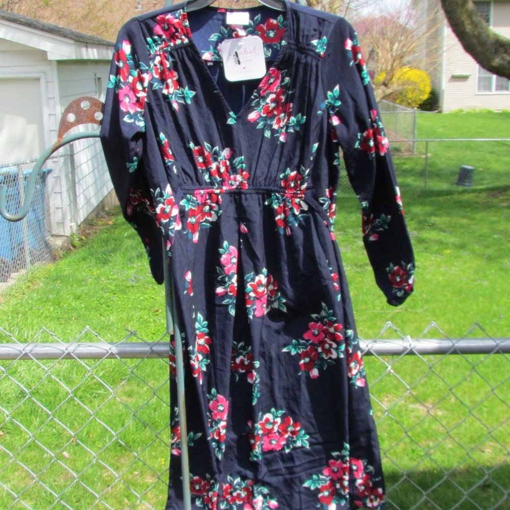 Isabel Maternity Floral Dress Size XS NWT